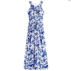 Hail3y:23 maxi dress royal floral by stitch fix S
